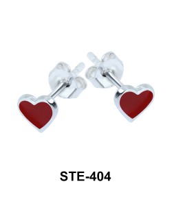 Heart Stud Earring STE-404